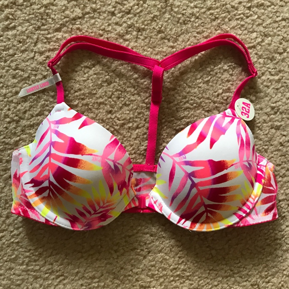 VS Pink Wear Everywhere Demi Bra